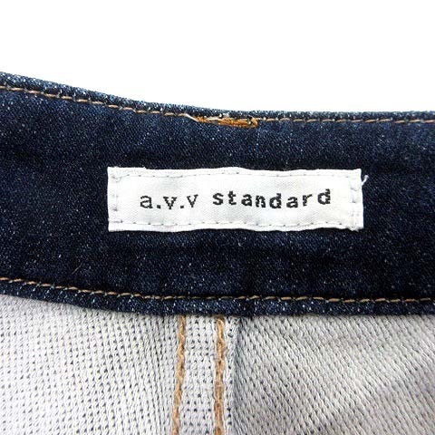 アー・ヴェ・ヴェスタンダード ミッシェルクラン a.v.v standard デニムパンツ ジーンズ M 青 ブルー /YK ■MO レディース_画像5