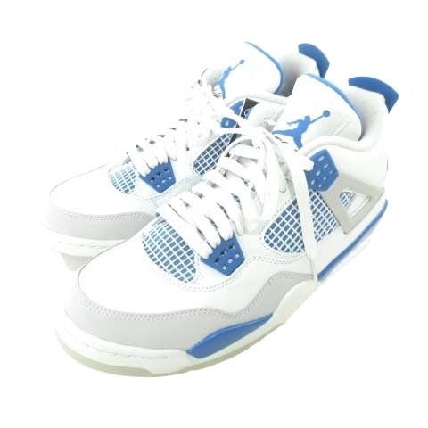 ナイキ NIKE タグ付き AIR JORDAN 4 GOLF MILITARY BLUE ゴルフ シューズ 27cm 青 ブルー ■U90 メンズ_画像1