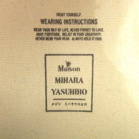 未使用品 Maison MIHARA YASUHIRO PETERSON23 A11FW702 42 26.5ｃｍ 黒 ブラック メンズ_画像6