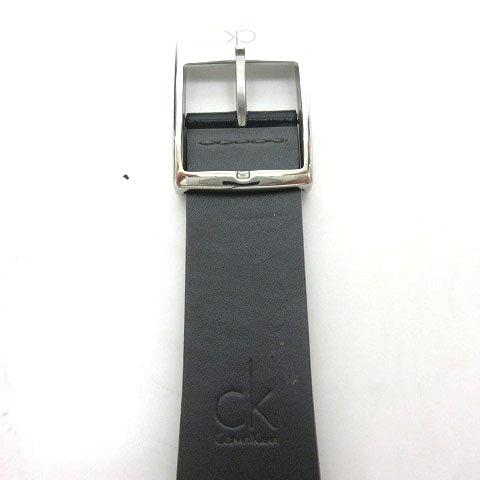 カルバンクライン CALVIN KLEIN 腕時計 クォーツ ポストミニマル Post-Minimal クロノグラフ K76-271 黒 ブラック 動作未確認 メンズ_画像6