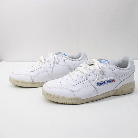 リーボック Reebok 100010287 WORKOUT PLUS VINTAGE ワークアウトプラス ヴィンテージ ローカットスニーカー 29.5cm ホワイト 白系 レザー_画像2