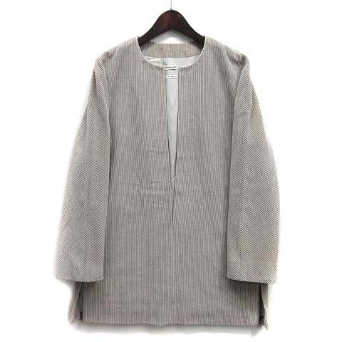  Hermes HERMES Margiela period cashmere . futoshi . corduroy Val -z jacket skirt top and bottom setup lining silk 100% 38 36