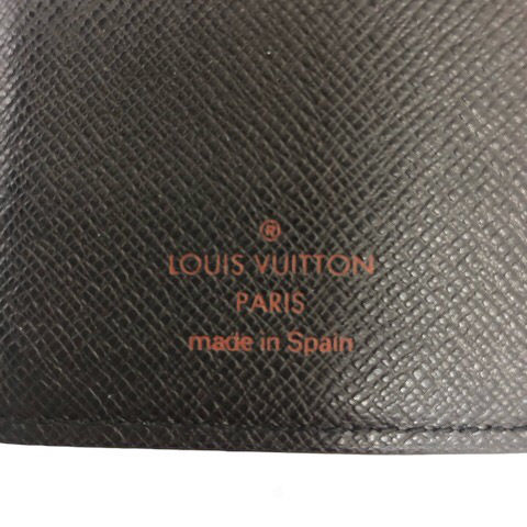 ルイヴィトン LOUIS VUITTON R20052 アジェンダPM エピ 手帳カバー システム手帳 レザー 6穴式 ゴールド金具 黒 ブラック レディース_画像3