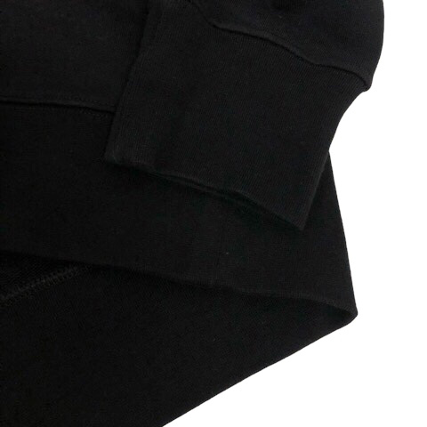 ワイスリー Y-3 adidas×Yohji Yamamoto 21AW トレーナー スウェット コットン クルーネック プリント HF7068 長袖 XS 黒 ブラック メンズ