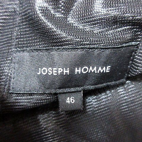 ジョセフオム JOSEPH HOMME テーパードパンツ ウエストマーク 46 黒 ブラック /RT メンズ_画像5