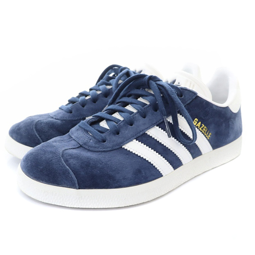  Adidas Originals adidas originalsga cell GAZELLE sneakers Logo switch 24.5cm navy blue navy BB5478 /SR10 lady's 