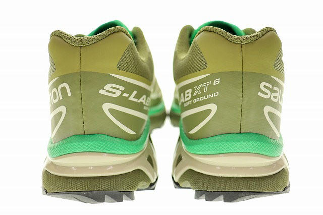 未使用品 サロモン Salomon 2023 XT-6 26.5cm DRIED HERB GREEN 472935 OUTDOOR スニーカー グリーン 【ブランド古着ベクトル】240119 メンの画像4