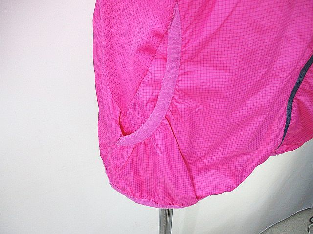  Puma PUMA спорт одежда в клетку длинный рукав Parker жакет M розовый Zip выше принт сетка переключатель женский 