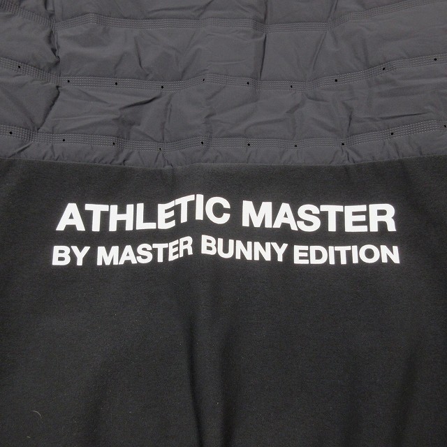 マスターバニー MASTER BUNNY エディション EDITION リサイクルタフタブルゾン ジップアップ スタンドカラー アウター ゴルフウェア 4 黒/4_画像7