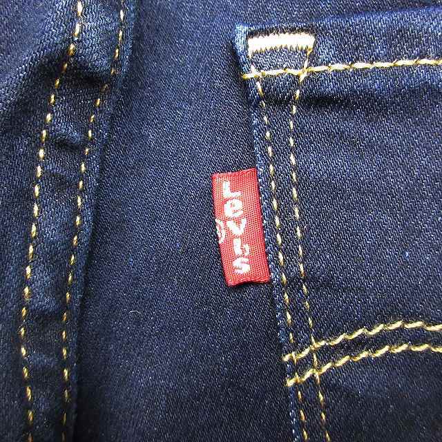 美品 2020年製 リーバイス Levi's 711 SKINNY Indigo Ridge スキニー デニム パンツ ジーンズ ジーパン Gパン ボトムス ロング 24 ME12_画像6