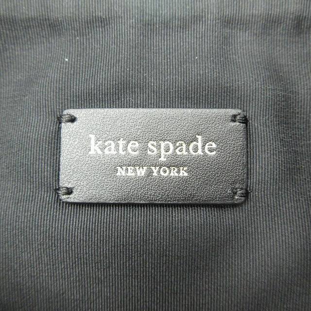 美品 ケイトスペード KATE SPADE スペードフラワー ジャガード ポーチ 小物入れ バッグインバッグ SPADE FLOWER JACQUARD_画像8