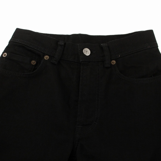 アクネ ストゥディオズ Acne Studios 18AW melk stay black デニム スキニー スリム 160/58A 23/30 黒 ブラック /DK レディース_画像3