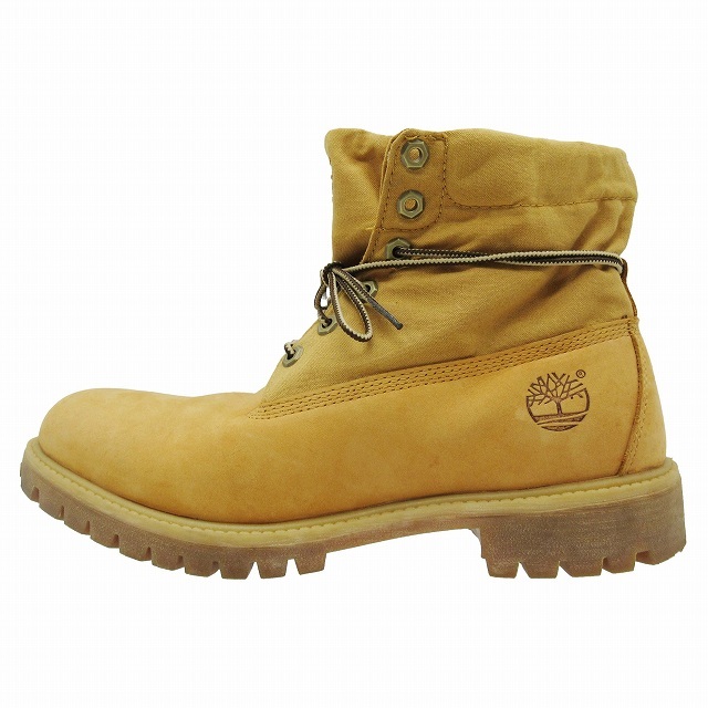 ティンバーランド Timberland 6835A ICON ROLL TOP アイコン ロールトップ ブーツ レザー アンド ファブリック ウィート ヌバック_画像1