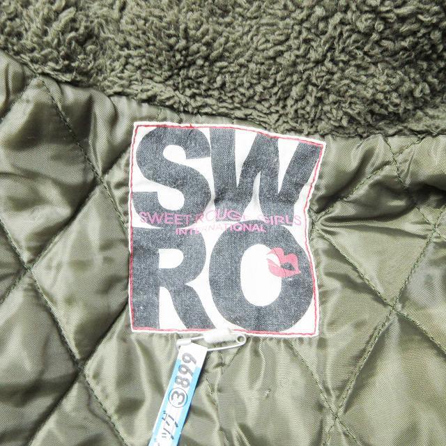  beautiful goods sweet rouge SWEET ROUGE GIRLS INTERNATIONAL Mod's Coat military cotton inside jacket /2 lady's 
