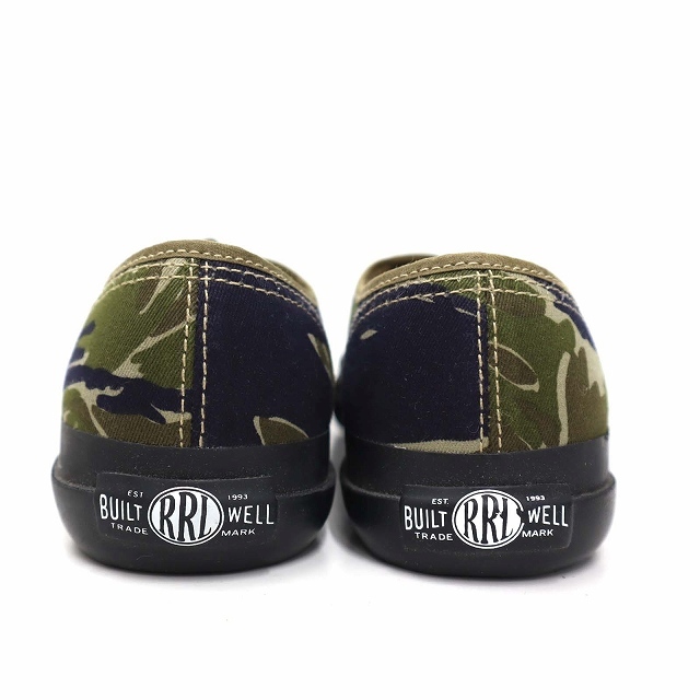 ダブルアールエル RRL NEW NORFOLK SNEAKER TIGER CAMO タイガーカモ ニュー ノーフォーク スニーカー_画像6