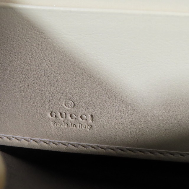  Gucci GUCCI GGma-monto питон s gold змея кожа раунд застежка-молния длинный бумажник длинный кошелек оттенок бежевого 456117*0959