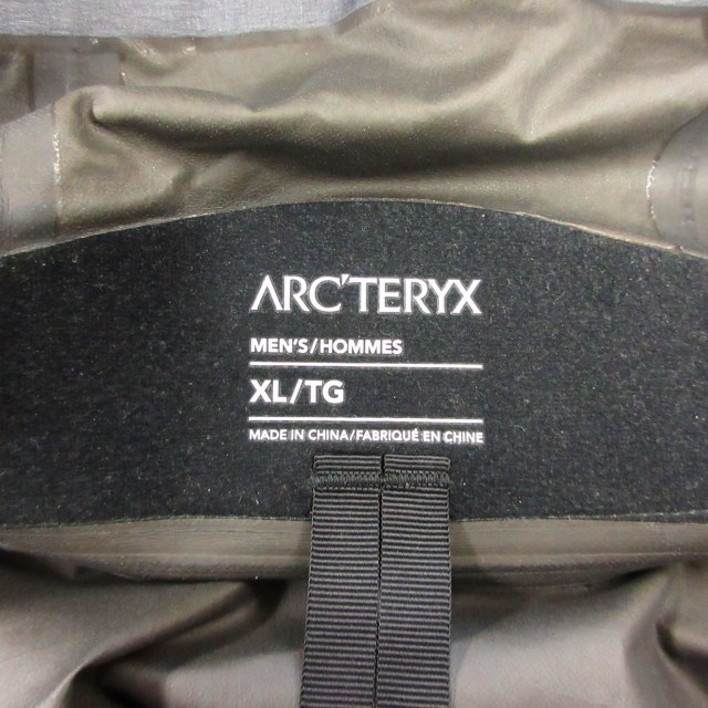 アークテリクス ARC'TERYX × BEAMS ZETA SL JACKET ゴアテックス ナイロン ジャケット リップストップ ブラック 大きいサイズ XL_画像9