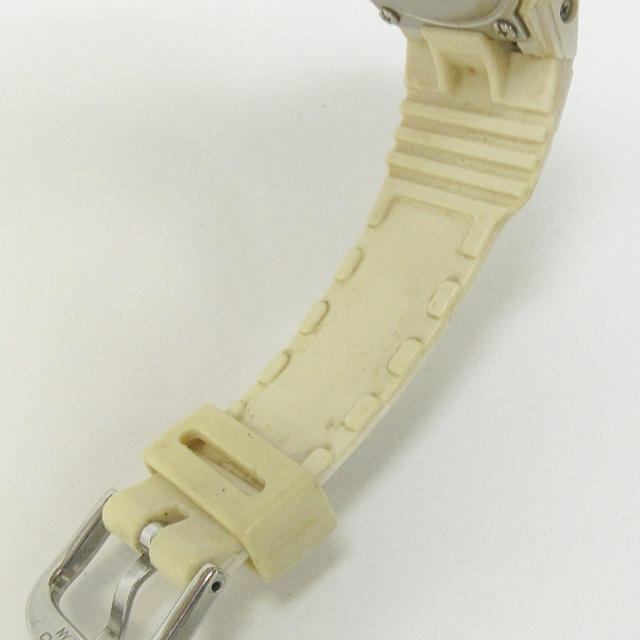 カシオジーショック CASIO G-SHOCK mini ミニ GMN-50 腕時計 ウォッチ デジアナ 稼働品 白 ホワイト 0128 レディースの画像8