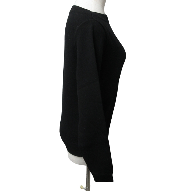  Dress Terior DRESSTERIOR knitted sweater long sleeve black black 0127 AL12 lady's 