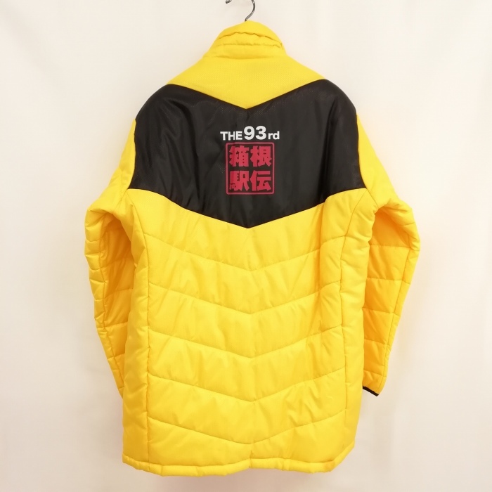 ミズノ MIZUNO 第93回 箱根駅伝 中綿 コート ジャケット 美品 2XL イエロー レディースの画像3