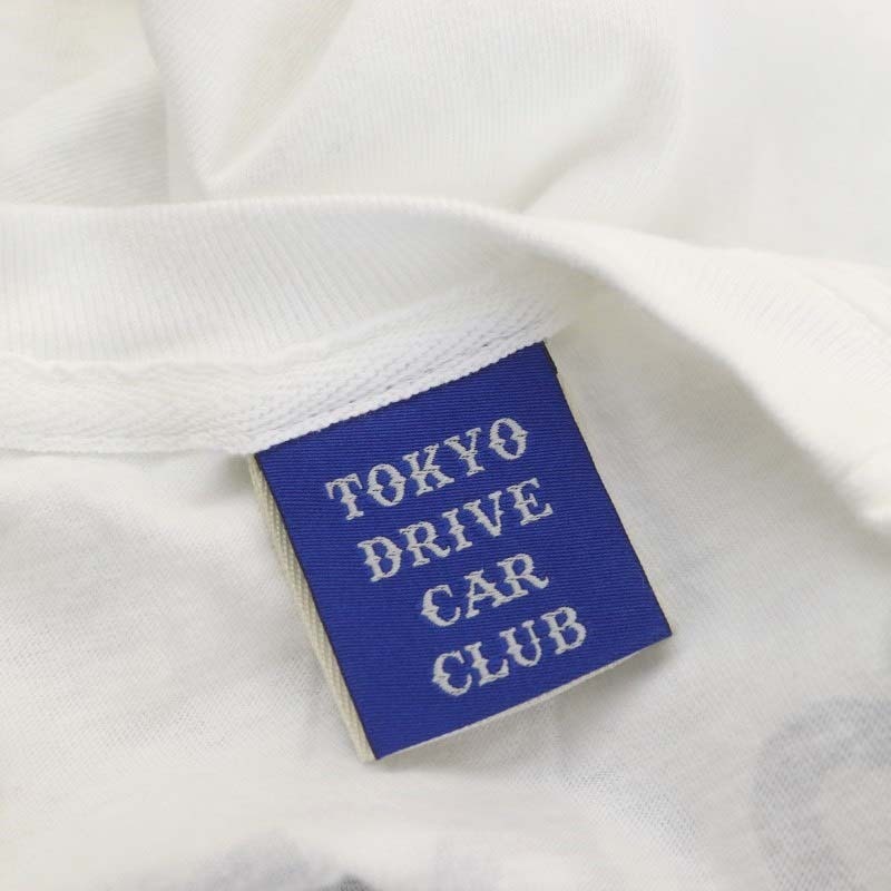 トウキョードライブカークラブ TOKYO DRIVE CAR CLUB TYO SOFT Tee Tシャツ 半袖 M 白 ホワイト /MF ■OS ■SH メンズ_画像3