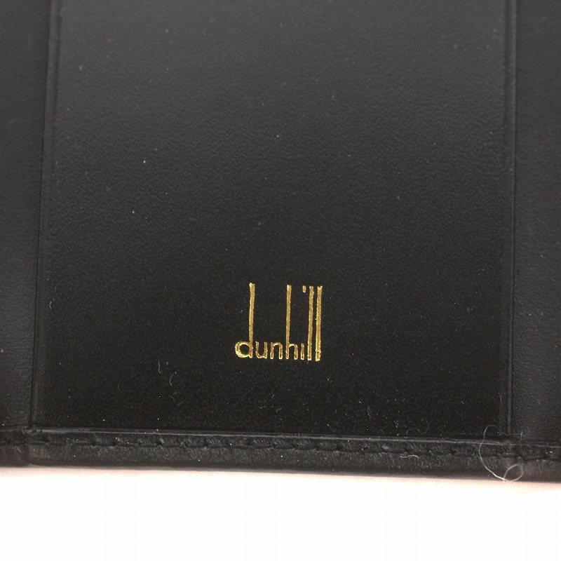 ダンヒル dunhill DEPOS キーケース 6連 ゴールド金具 レザー 黒 ブラック /AQ ■GY18 メンズ_画像4