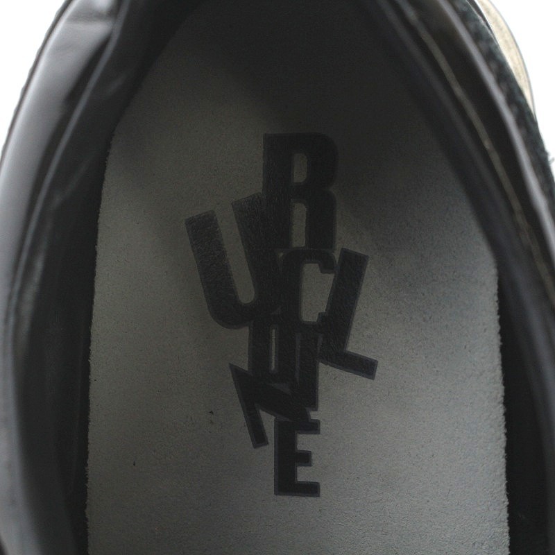 ruko line RUCOLINE sneakers leather 38 25cm black black /AK11 lady's 