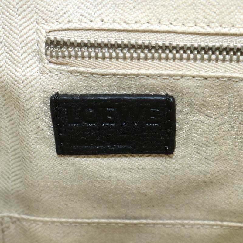 ロエベ LOEWE ゴヤ GOYA スモール バックパック リュックサック レザー 黒 ブラック /AN3 ■OH レディース_画像3