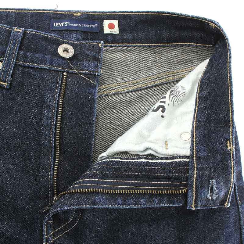 リーバイス Levi's THE COLUMN RESIN VALLEY デニムパンツ ジーンズ ジップフライ ハイウエスト W25 L30 M 紺 ネイビー 75645-0005_画像6