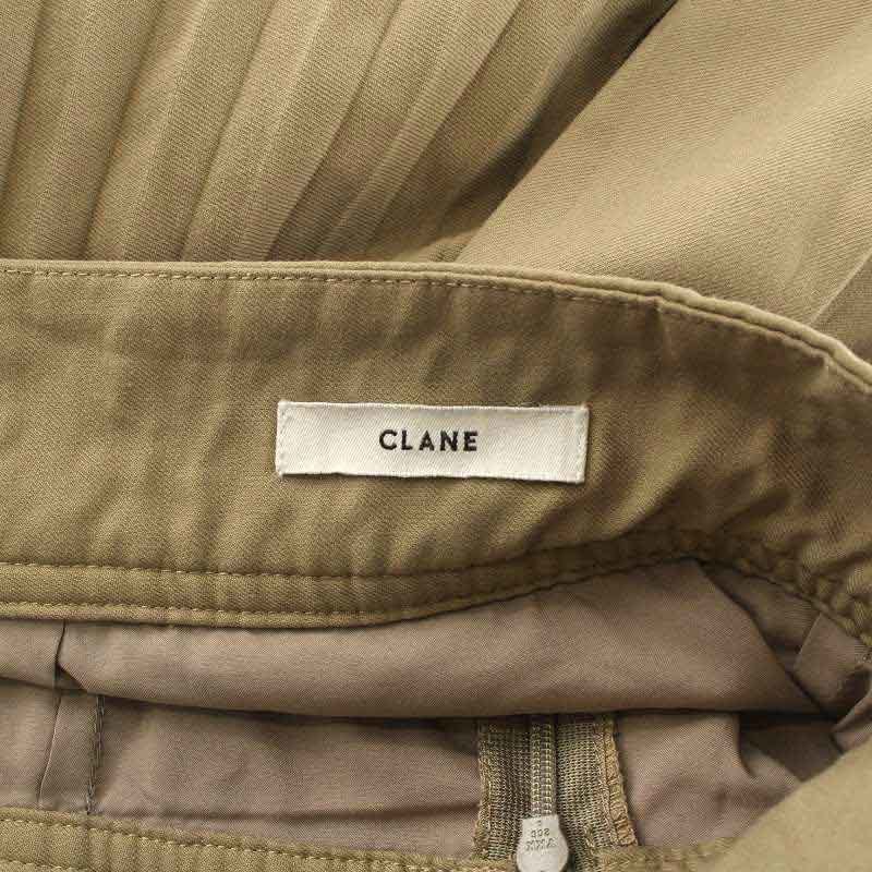 クラネ CLANE 21AW ハーフプリーツスカート フレア ロング マキシ 1 M ベージュ 11109-6082 /NW28 レディース_画像8