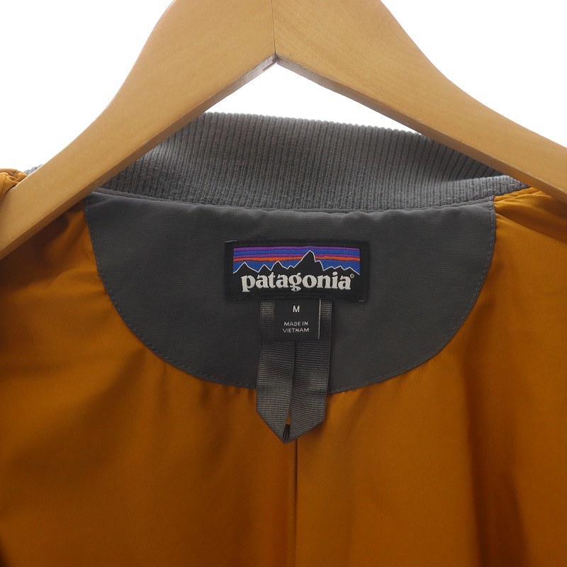 Patagonia レトロX ボマージャケット Retro-X BOMBER Jacket ジャンパー ジップアップ フリース ボア M オレンジ カーキ 22830 /SI36_画像8