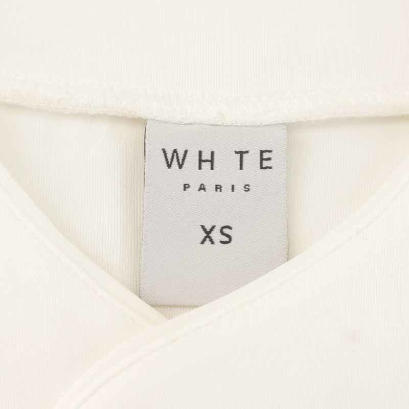 ホワイト パリ WH TE PARIS EXCLUSIVE BASEBALL SHIRTS ビックロゴベースボールシャツ 半袖 XS 白 ホワイト /YI4 メンズ_画像5