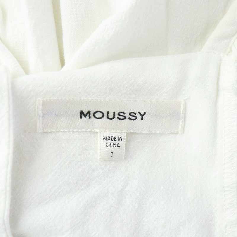  Moussy moussy PUFF SLEEVE MAXI платье One-piece maxi длинный квадратное шея . минут рукав 1 S белый белый /AT19 женский 