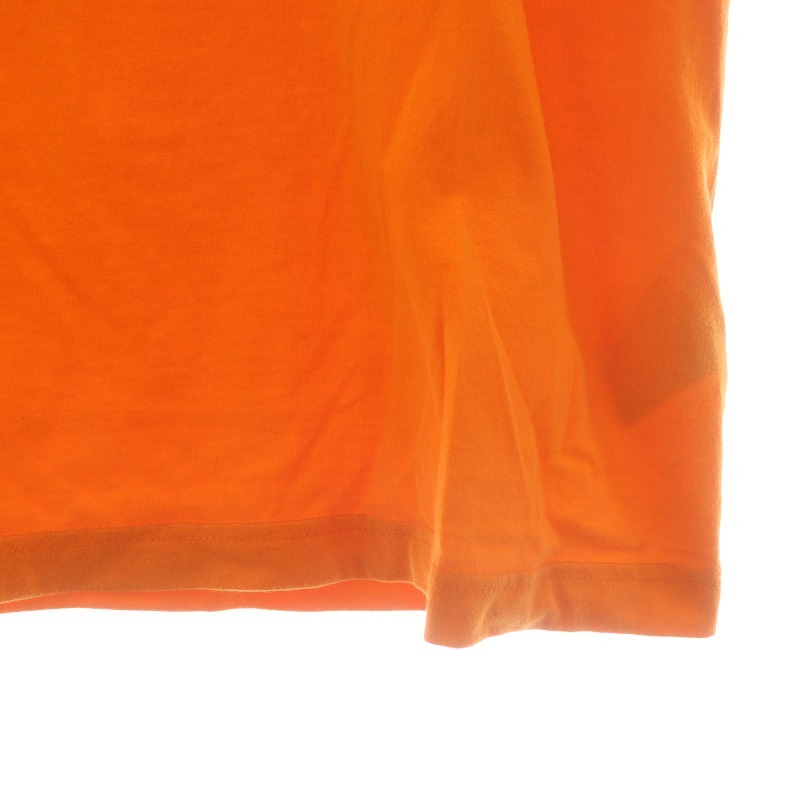X-LARGE GRAFFITI LOGO S/S TEE カットソー クルーネック プルオーバー 半袖 刺繍 L オレンジ マルチカラー 101222011051 /SI34_画像7