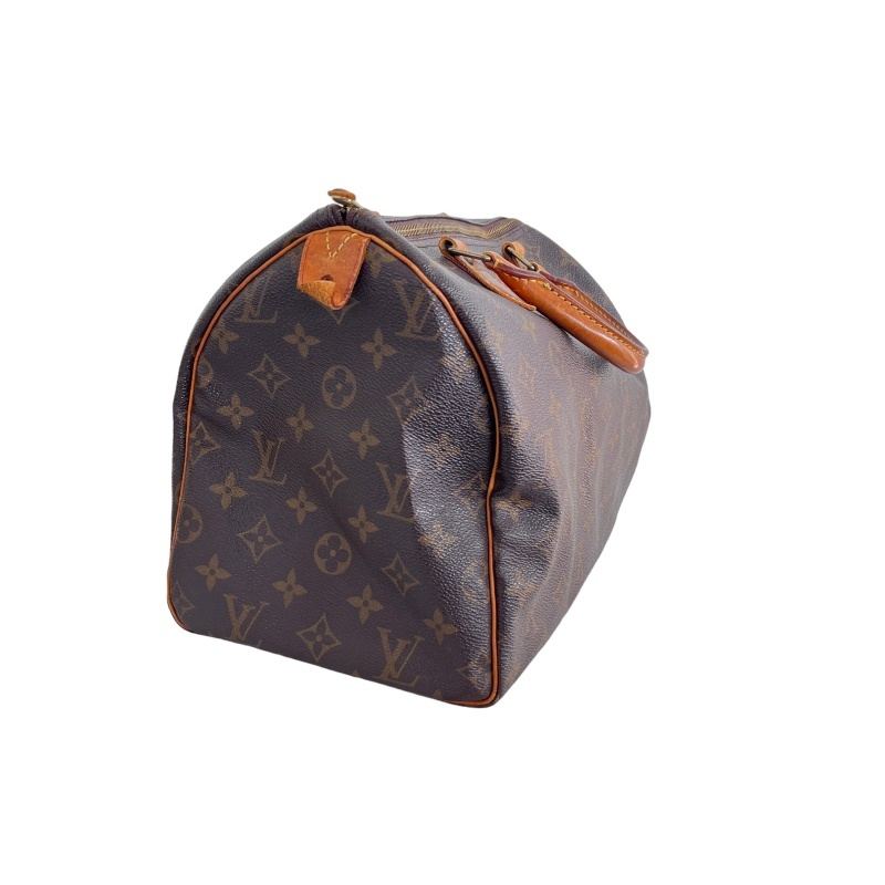 ルイヴィトン LOUIS VUITTON モノグラム スピーディー 25 ハンドバッグ ブラウン 茶 M41528 レディース_画像4