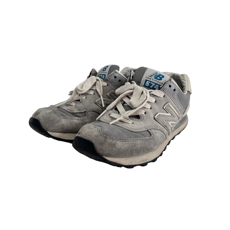 ニューバランス NEW BALANCE 574 Grey スニーカー US5.5 23.5cm グレー 灰 ML574SRG レディース_画像2