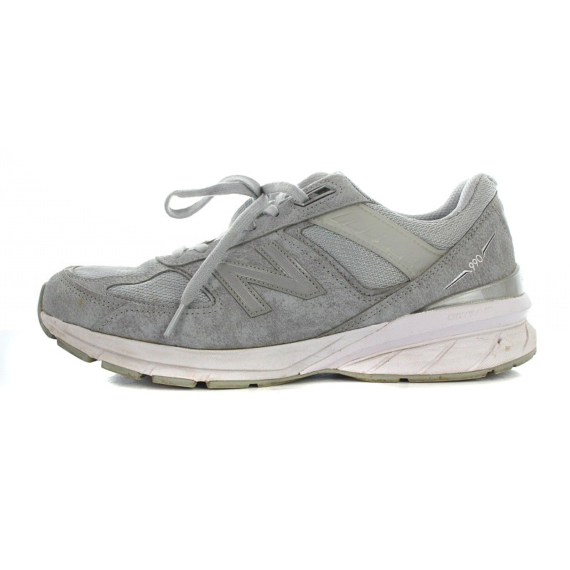 ニューバランス NEW BALANCE M990JS5 V5 スニーカー 28.5cm グレー ■AD /AK17 メンズ