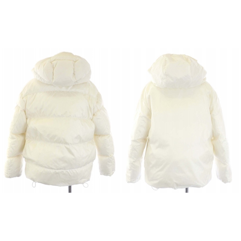  theory FEATHER.WEIGHT.POL REV.PUFFER.J down jacket Short down coat reversible P white white /TK lady's 