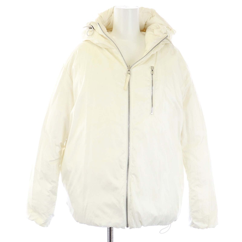  theory FEATHER.WEIGHT.POL REV.PUFFER.J down jacket Short down coat reversible P white white /TK lady's 