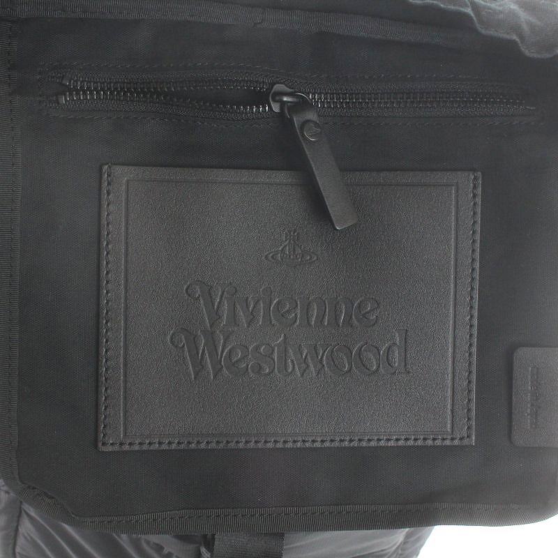 ヴィヴィアンウエストウッド Vivienne Westwood リュックサック デイパック オーブ ナイロン 黒 ブラック /AK9 レディースの画像3