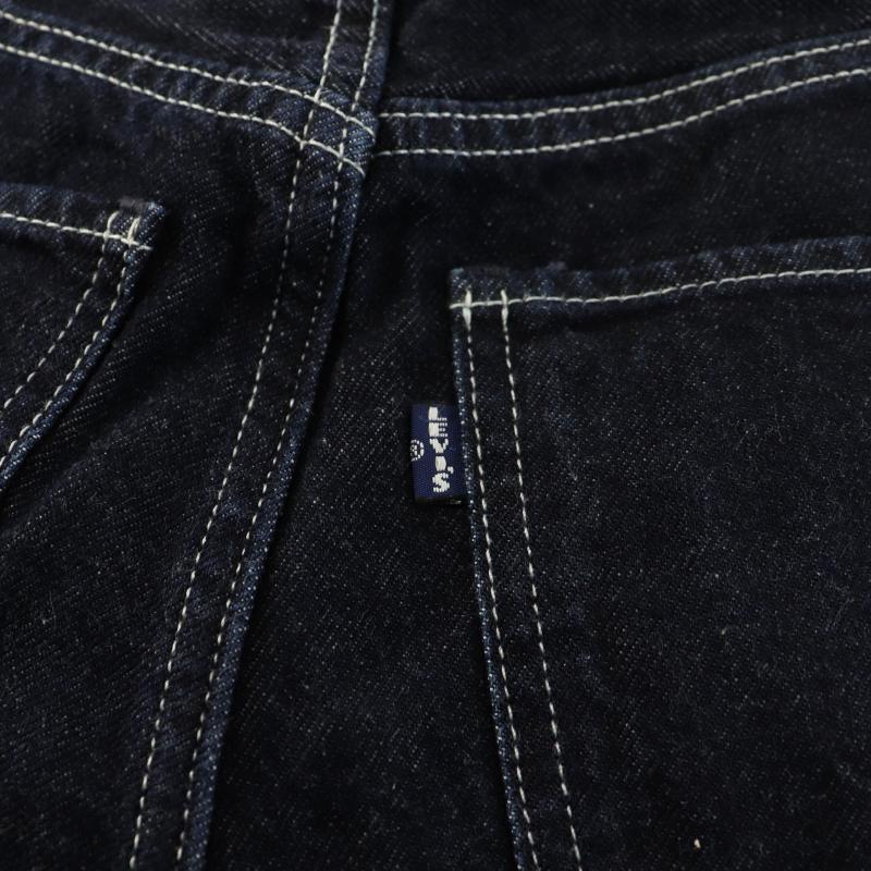 リーバイス Levi's COLUMN PLEATED デニムパンツ ジーンズ ジップフライ 24W S インディゴ /KQ レディース_画像7