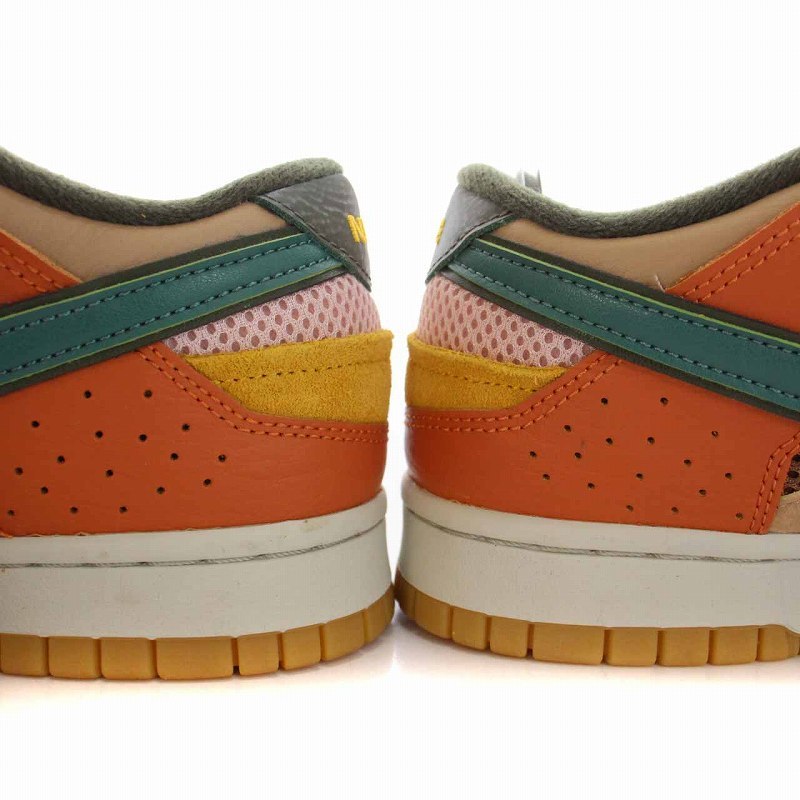 ナイキ Dunk Low Scrap Archeo Brown ダンク ロー スクラップ アーキオ ブラウン スニーカー シューズ US10 マルチカラー DB0500-200_画像6