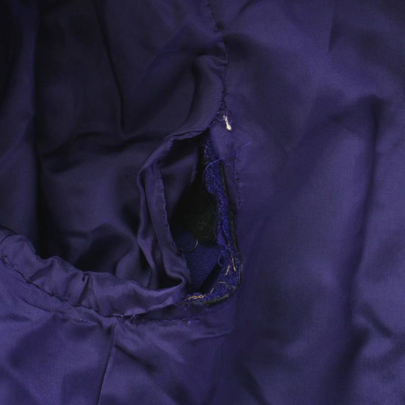 LAPINE BLANCHE スーツ セットアップ テーラードジャケット シングル 1B 肩パッド タイトスカート ひざ丈 ウール 9 M 紫_画像9