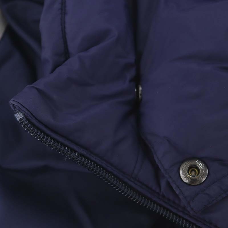 モンクレール MONCLER JULES GIUBBOTTO キッズ ダウンジャケット アウター フード付き ジップアップ 3 100cm 紺 キッズ_画像8