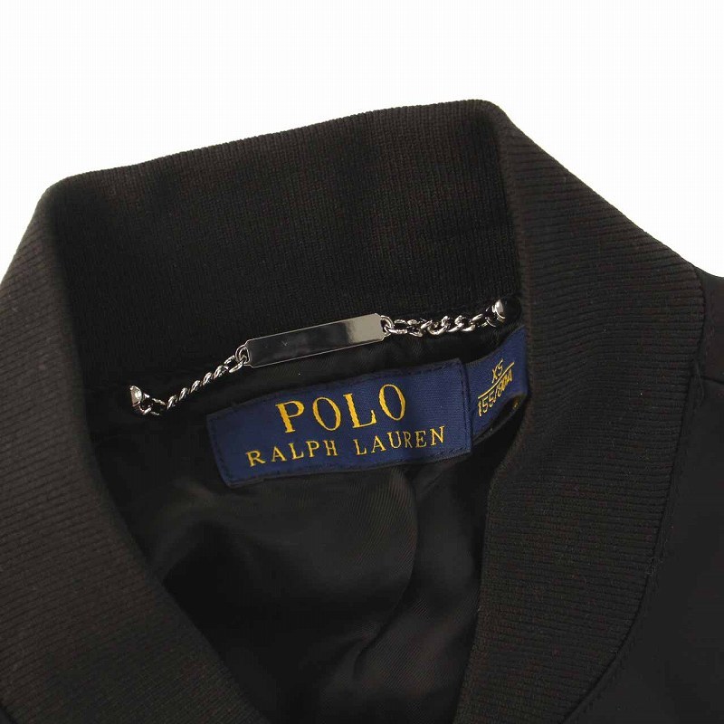 ポロ ラルフローレン POLO RALPH LAUREN ジャケット ブルゾン スタジャン アウター XS 黒 ブラック /YM メンズ_画像6