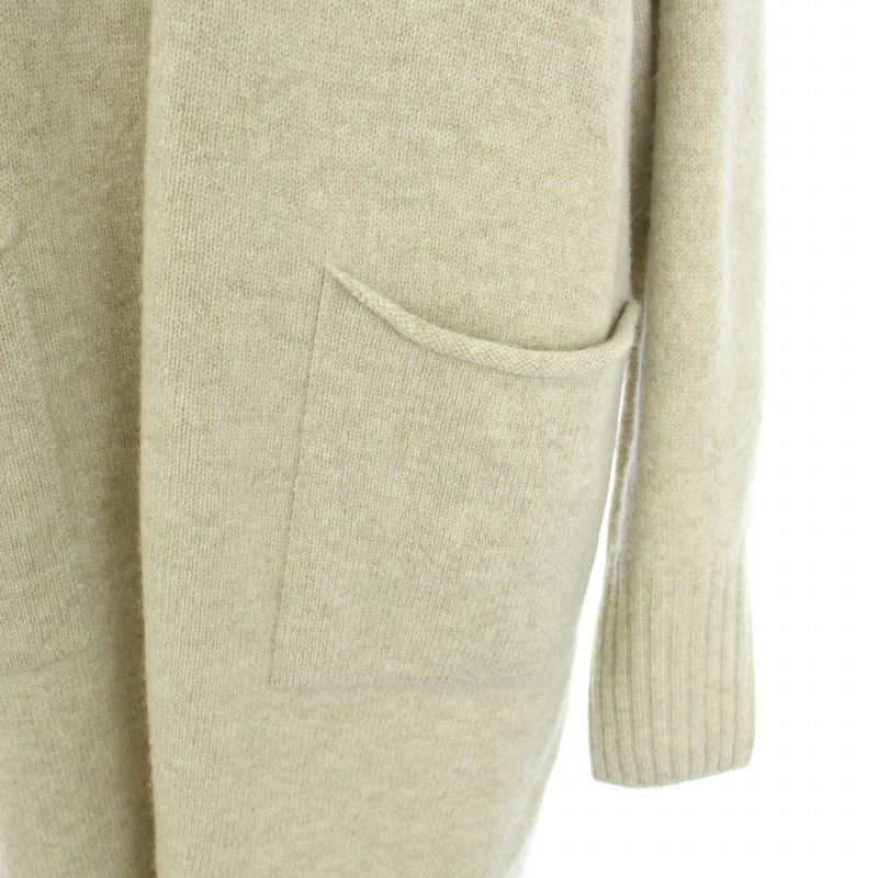  Iena IENA 21AW wool cashmere high‐necked tunic pull over One-piece knee height long sleeve beige 21080900724030 /TK lady's 