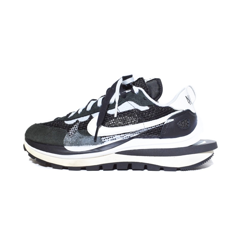 ナイキ NIKE サカイ sacai Vapor Waffle Black and White ヴェイパー ワッフル ブラックアンドホワイト スニーカー US8 黒 CV1363-001_画像1