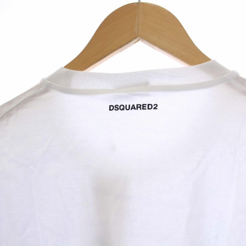 未使用品 ディースクエアード DSQUARED2 3PACK CREW NEC Tシャツ カットソー 半袖 3枚セット XL 白 ホワイト S82QAD9X3C_画像7