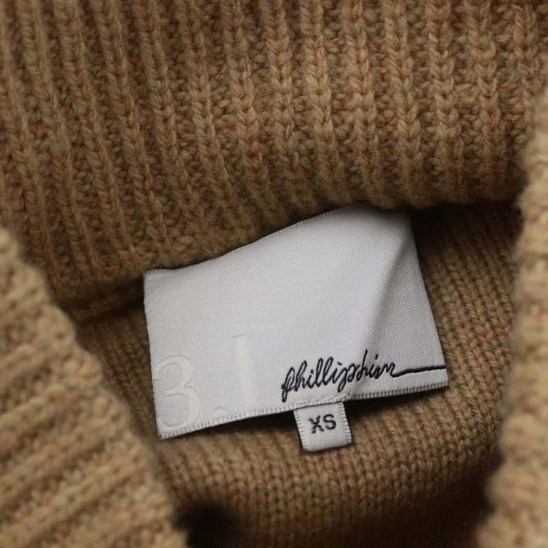 3.1 Philip обод 3.1 phillip lim кабель плетеный безрукавка вязаный свитер туника шерсть кашемир .XS бежевый /HS #OS #SH