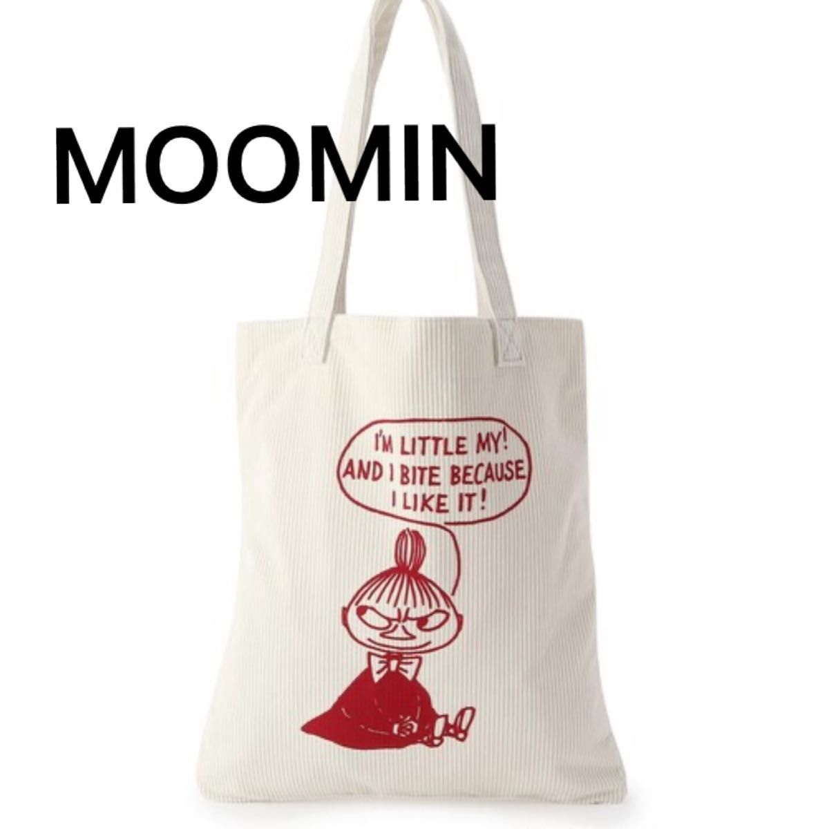 MOOMIN トートバッグ ムーミン リトルミィ ミイ ミィ 新品　コーデュロイ